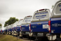 22/06/2016 - Sistema Penitenciário do Estado recebe 15 novos veículos